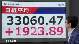 Chứng khoán châu Á rung lắc vì tuyên bố thương mại từ Tổng thống Mỹ