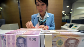 Thái Lan giới hạn giao dịch vàng để kiểm soát đồng baht tăng mạnh