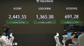 Thị trường chứng khoán Hàn Quốc tiếp tục thiết lập kỷ lục mới