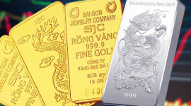Giá vàng giảm thêm nửa triệu đồng/lượng, bạc tiếp tục giảm sâu