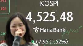 Chứng khoán Hàn Quốc tăng tốc và lập đỉnh mới