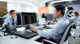 Chứng khoán DNSE áp sát VPS, SSI và TCBS đều tăng tốc trong Top 5 phái sinh