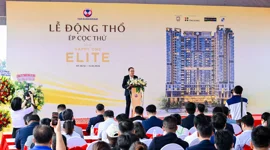 Vạn Xuân Group chính thức động thổ dự án Happy One Elite