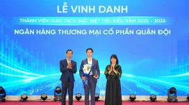 MB được vinh danh là thành viên giao dịch đặc biệt tiêu biểu trên thị trường trái phiếu