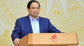 Thủ tướng: "Doanh nghiệp là trung tâm, hạ tầng là nền tảng, thể chế là động lực"