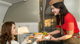 Tết bắt đầu từ khoảnh khắc cất cánh cùng menu đậm vị cổ truyền của Vietjet