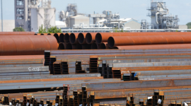 Xuất khẩu thép của EU sang Mỹ giảm 30% do thuế quan tăng