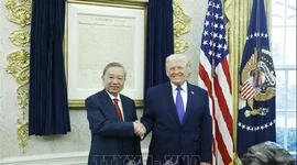 Tổng Bí thư Tô Lâm gặp Tổng thống Hoa Kỳ Donald Trump