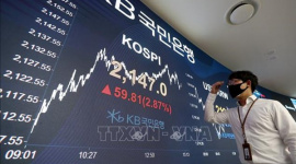 Nhà đầu tư âu lo, chứng khoán châu Á biến động trái chiều