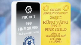 Giá vàng tăng thêm 3 triệu đồng, bạc vượt mốc 90 triệu đồng/kg