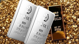Giá vàng tăng 4.000.000 đồng/lượng so với sáng nay, bạc lượn sóng