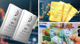 Giá vàng thủng mốc 170 triệu đồng, bạc “bốc hơi” hơn 7 triệu đồng/kg
