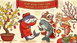 XK thủy sản 2025 kỷ lục 11,3 tỷ USD: 1 DN bán cá rô phi có lợi nhuận tăng gấp 21 lần, "Nữ hoàng cá tra" Vĩnh Hoàn hụt hơi Q4, Vua tôm Minh Phú thoát lỗ