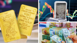 Giá vàng bạc cùng “ấm” lên