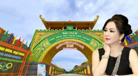 Khu du lịch Đại Nam của vợ chồng bà Nguyễn Phương Hằng có thông báo mới liên quan đến khu đền rộng 5.000m2