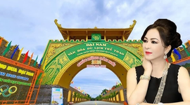Khu du lịch Đại Nam của vợ chồng bà Nguyễn Phương Hằng có thông báo mới liên quan đến khu đền rộng 5.000m2