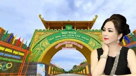 Khu du lịch Đại Nam của vợ chồng bà Nguyễn Phương Hằng có thông báo mới liên quan đến khu đền rộng 5.000m2