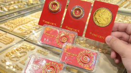 Giá vàng giảm 1,4 triệu đồng/lượng, bạc lao dốc