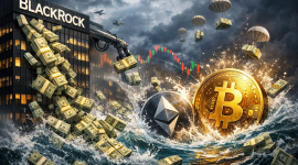 “Cá voi” BlackRock tung hàng tỷ USD bắt đáy Bitcoin, Ethereum