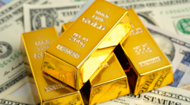 Giá vàng nhích lên, tỷ giá USD giảm nhẹ