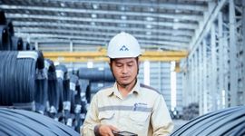 Hòa Phát, Việt Ý, Việt Đức,... lại đồng loạt điều chỉnh giá thép, tăng mạnh nhất từ đầu năm