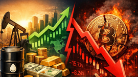 Chỉ 4 loại tài sản tăng giá từ đầu năm, Bitcoin dẫn đầu chiều giảm