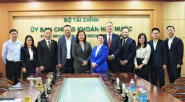 UBCK làm việc với Sở GDCK London, thúc đẩy Chứng chỉ lưu ký toàn cầu (GDR)