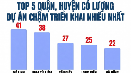 Bóc 341 dự án "đắp chiếu" tại Hà Nội: Mê Linh dẫn đầu số lượng dự án, hàng loạt doanh nghiệp đình đám Viglacera, Geleximco, Nam Cường, Sudico...bị điểm tên