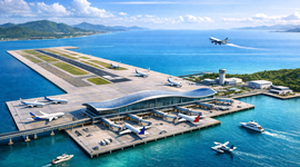 Sẽ xây dựng sân bay trên mặt nước đầu tiên ở Việt Nam