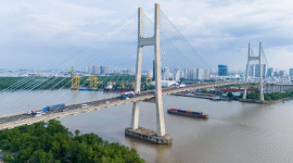 Cầu dây văng tĩnh không cao nhất Việt Nam trị giá 23.000 tỷ, kết nối tới siêu dự án 16 tỷ USD sắp đạt cột mốc then chốt trong vài ngày tới