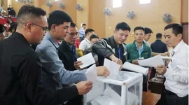Đấu giá đất tại xã Quốc Oai (Hà Nội) giá trúng cao nhất gấp 9 lần khởi điểm