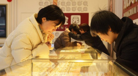 Giá vàng giảm sâu sau khi Fed giữ nguyên lãi suất