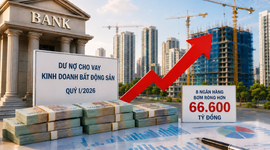 8 ngân hàng bơm thêm 66.000 tỷ cho kinh doanh bất động sản: Gần một nửa đến từ nhà băng tư nhân lớn nhất hệ thống