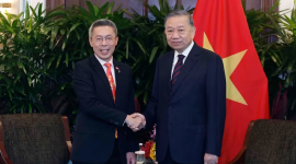 Tổng Bí thư, Chủ tịch nước Tô Lâm tiếp các doanh nghiệp lớn của Singapore