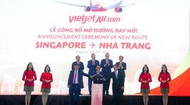 Vietjet mở đường bay Nha Trang – Singapore trước sự chứng kiến của Tổng Bí thư, Chủ tịch nước Tô Lâm