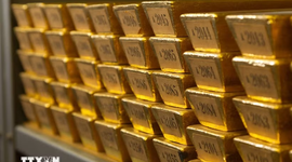 Giá vàng thế giới tăng hơn 1% nhờ kỳ vọng giảm căng thẳng Mỹ-Iran
