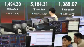 Chứng khoán châu Á tăng điểm nhờ làn sóng gom cổ phiếu công nghệ