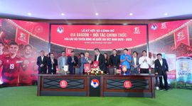 SABECO và VFF gia hạn hợp tác chiến lược, tiếp sức cho bóng đá Việt Nam giai đoạn 2026 - 2029