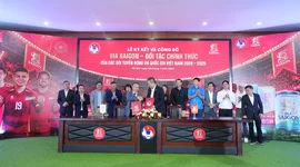 SABECO và VFF gia hạn hợp tác chiến lược, tiếp sức cho bóng đá Việt Nam giai đoạn 2026 - 2029