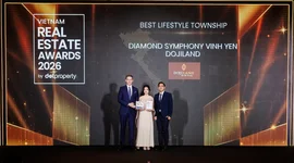 DOJILAND tiếp tục ghi dấu ấn tại DOT Property Vietnam Real Estate Awards 2026