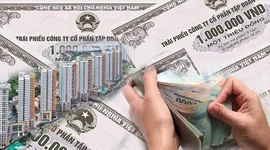 Trái phiếu doanh nghiệp huy động gần 349.000 tỷ đồng sau 8 tháng, lãi suất bất động sản lên tới 13%/năm