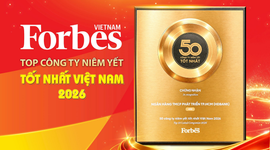 HDBank tiếp tục vào Top 50 Forbes Việt Nam trong bước chuyển lớn của thị trường vốn