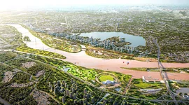 Mê Linh tạm dừng hàng loạt thủ tục đất đai trong phạm vi quy hoạch siêu dự án đại lộ sông Hồng