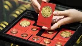 Giá vàng tiếp đà giảm giữa căng thẳng Trung Đông