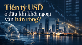 Tiền tỷ USD ở đâu khi khối ngoại vẫn bán ròng?