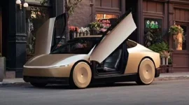 Tesla thử nghiệm xe taxi tự hành Cybercab không vô lăng