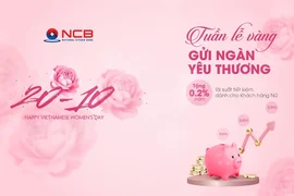 NCB tặng lãi suất cho khách hàng nữ nhân ngày 20/10