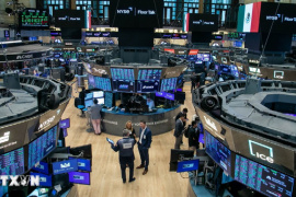 Chỉ số Dow Jones lập kỷ lục nhờ báo cáo về doanh số bán lẻ của Mỹ