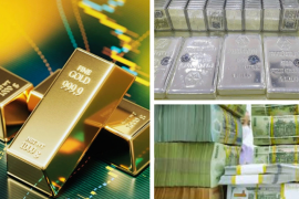 Giá vàng tăng nhẹ, đồng USD thị trường tự do tiếp tục đi lên