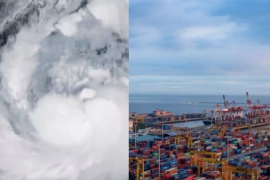 Bão FUNG WONG áp sát Philippines gây gián đoạn tạm thời chuỗi cung ứng toàn cầu